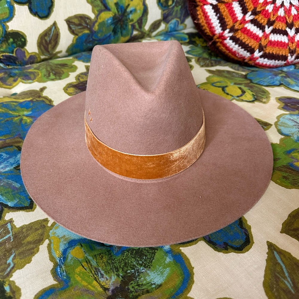 Lack of Color Women's Benson Triangle Crown Fedora Size Small 55cm